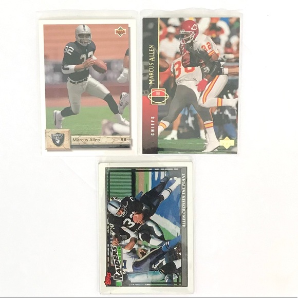 Marcus Allen Topps Panini NFL Football Card Lot - Picture 2 of 5